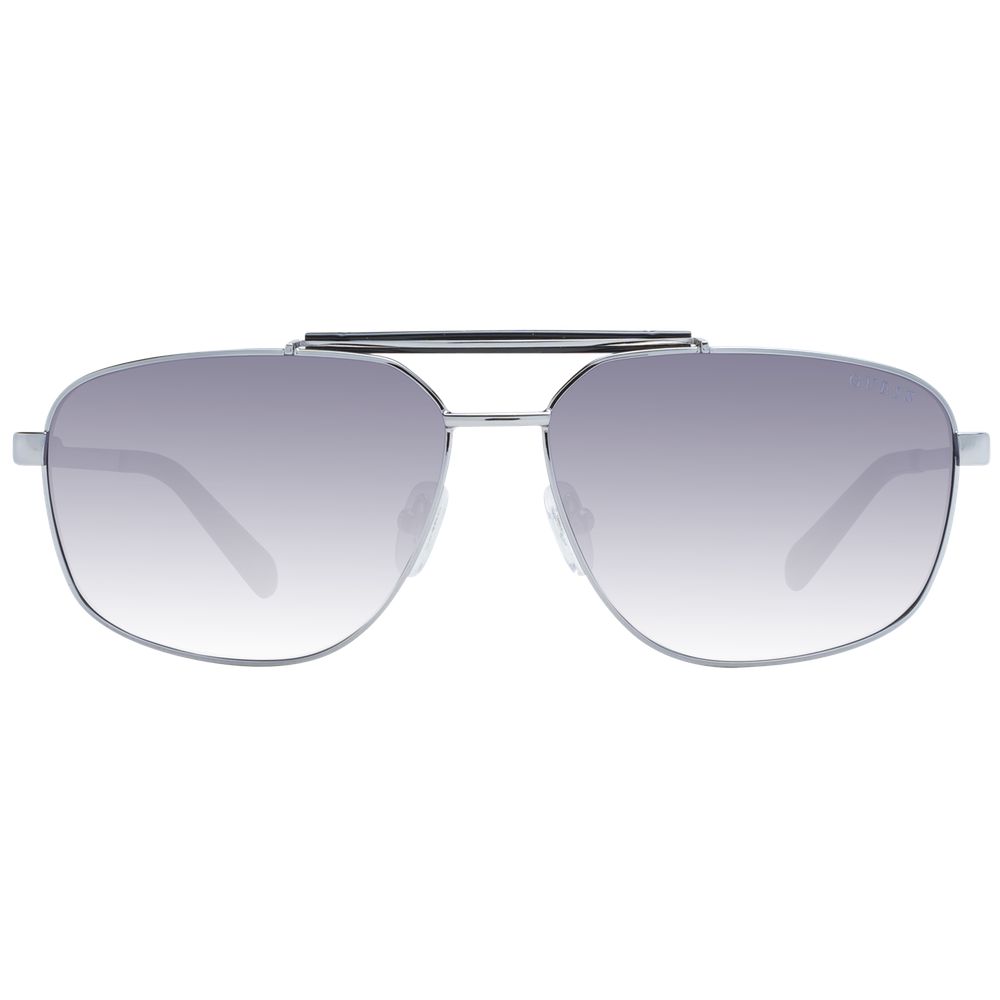 Guess Silberne Metall-Sonnenbrille
